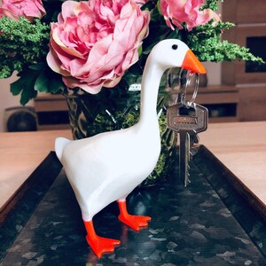 You can 3D print an Untitled Goose Game goose for maximum mischief