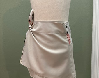 UPCYCLED Girls 6Y wrap skirt