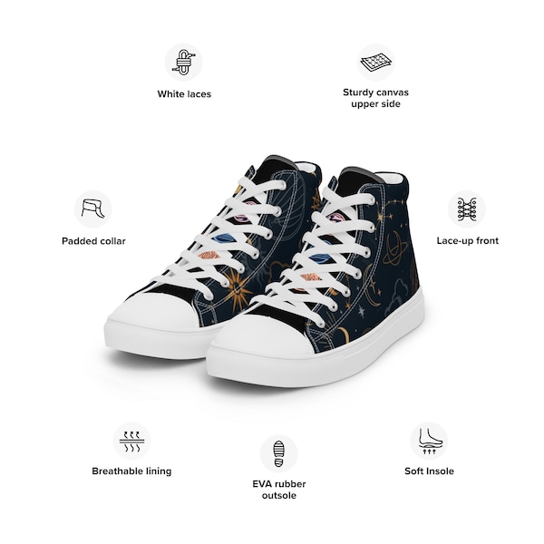 Star-Night Men’s High Top shoes