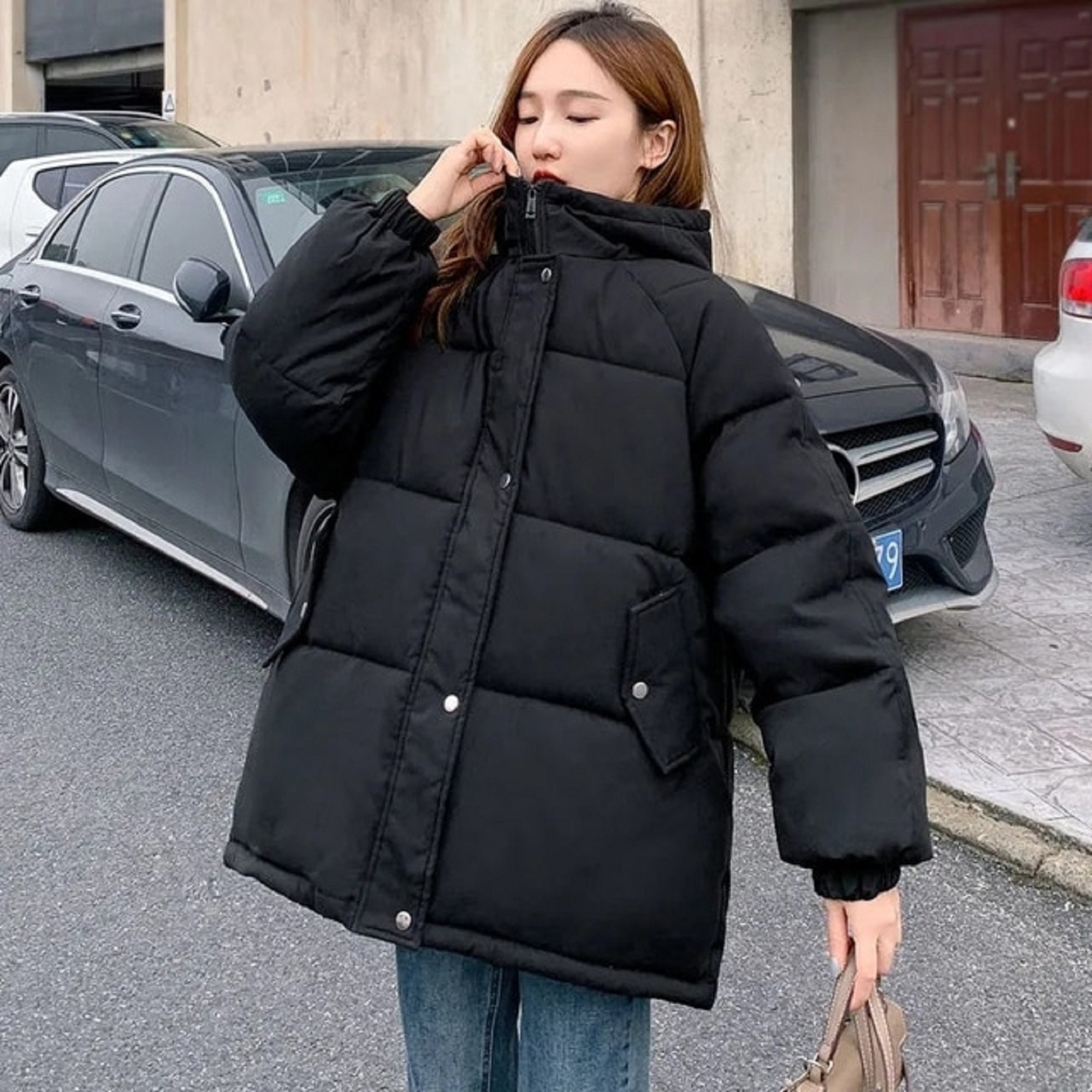 2023 New Women Short Jacket Winter Parkas Thick Hooded Cotton Padded ...