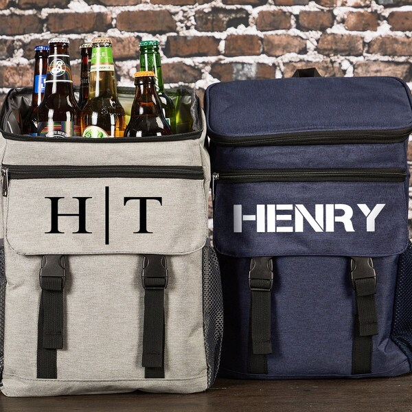Personalized Groomsmen Gifts Personalized Cooler Backpack Cooler for Groom Men Beer Cooler Bags Gifts for Him Gifts for Men Husband Gift