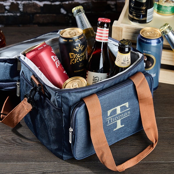 Personalisierte Groomsmen Geschenke Kühltaschen Geschenke für Männer Junggesellinnenabschied Geschenke Doppelschicht Bier Kühltaschen Lunchbag Picknicktaschen