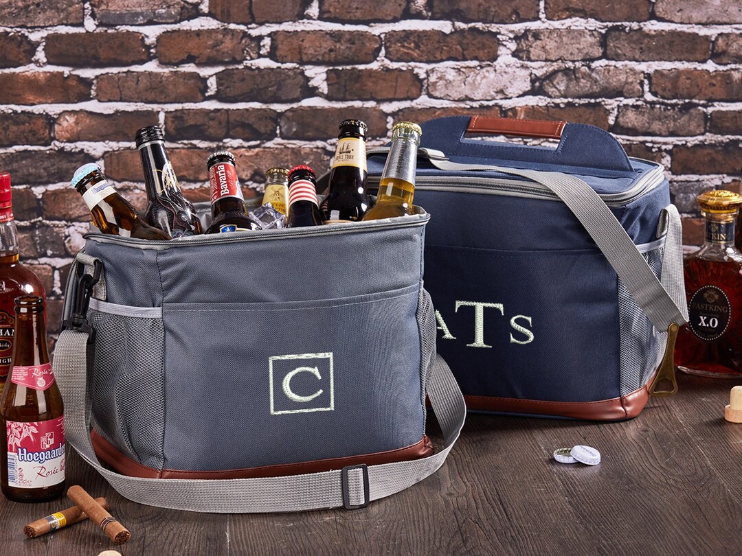 Custom Cooler Bag Groomsmen Gift Personalized Gift for Men Custom Beer