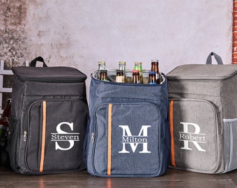 Groomsmen Cooler Backpack Personalized Cooler Bag Groomsmen Gifts For Him Beer Cooler Bag Cooler For Him Gift For Groom Father's Day Gift