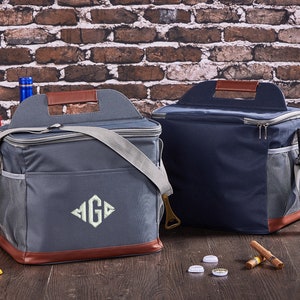 Groomsmen Cooler Bag, Personalized Cooler Bag, Groomsmen Gifts for Him, Beer Cooler Bag, Cooler