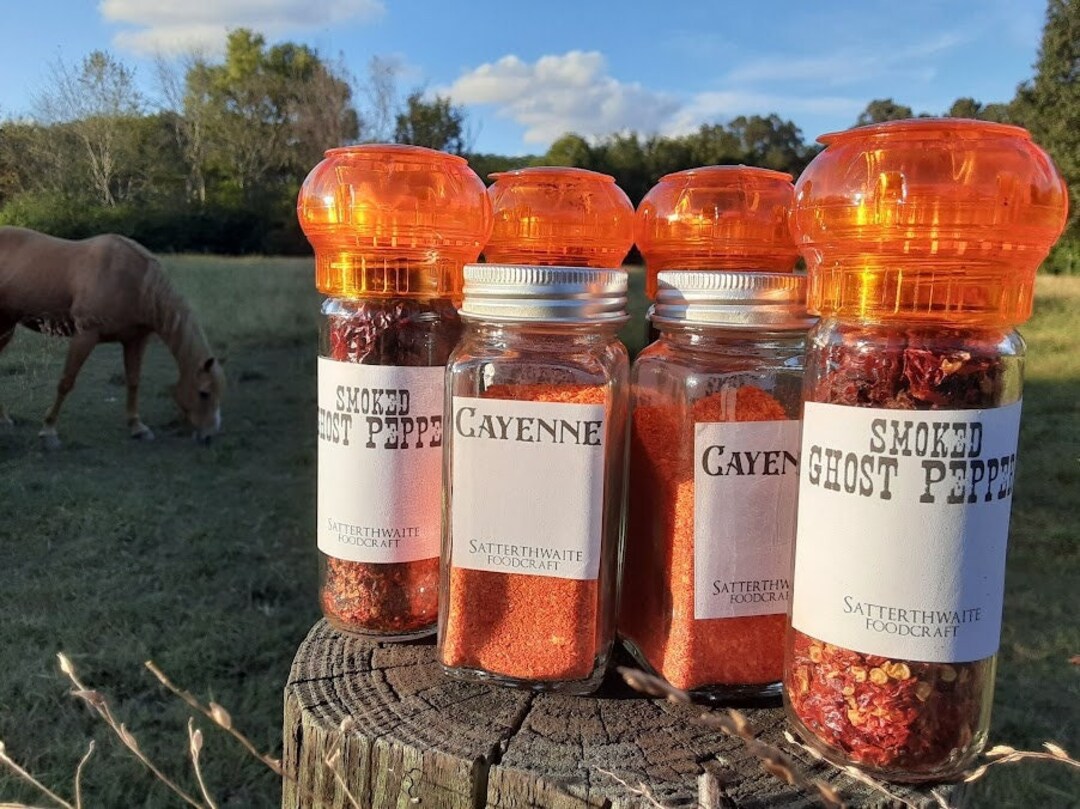 Smoked Ghost Pepper Grinder Etsy