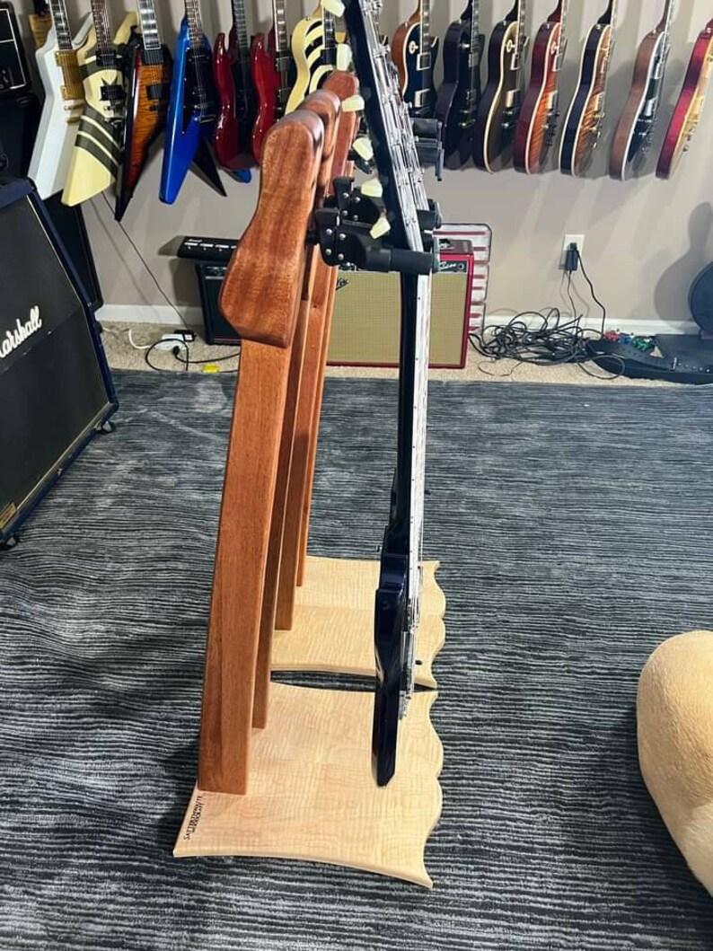 Double Neck Guitar Stand Etsy