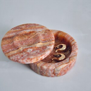 Marble Jewelry Box, Handmade Accessories Box image 3