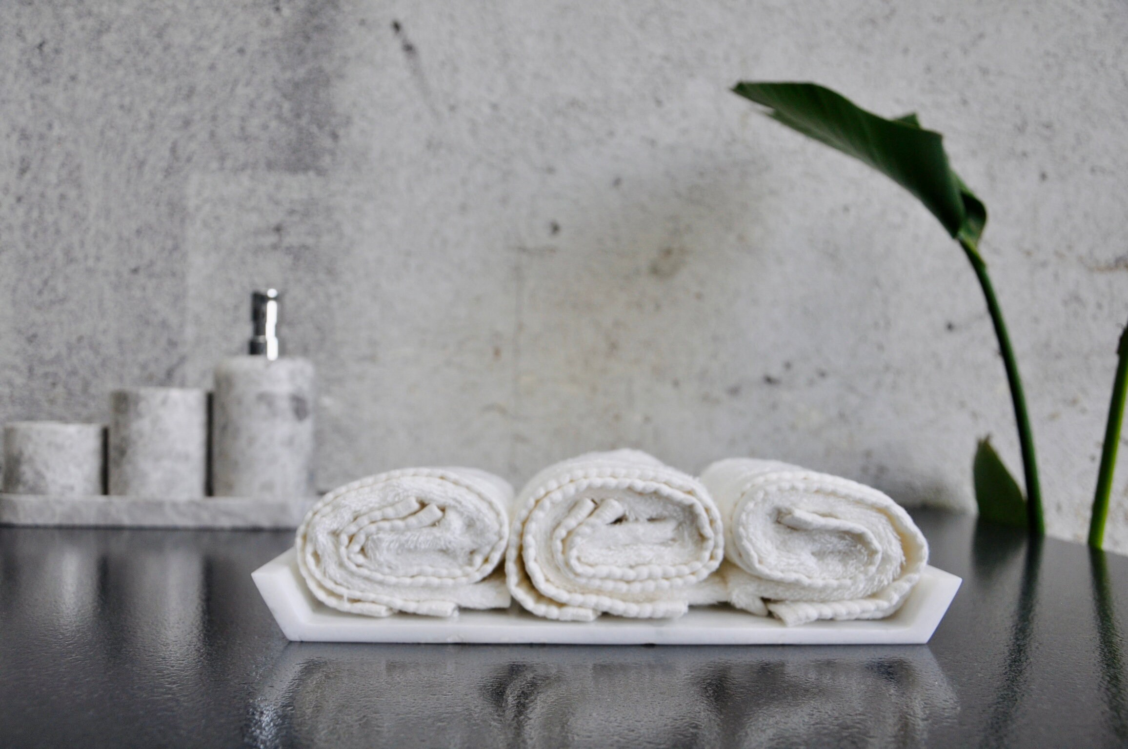 Special Bathroom Towel Tray Bathroom Decor Vanity Tray Minimalistic ...