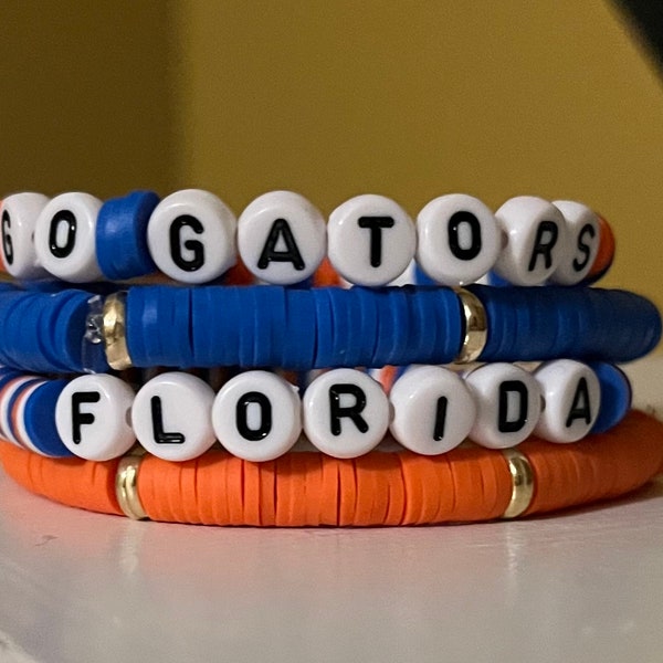 Florida Gators Stack Bracelet