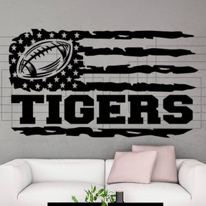 Tigers Football Svg File