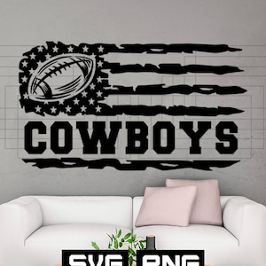 Cowboys Fußball-Svg-Datei