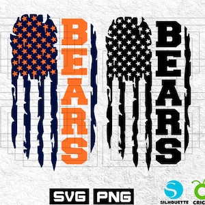 Bears Football Svg File