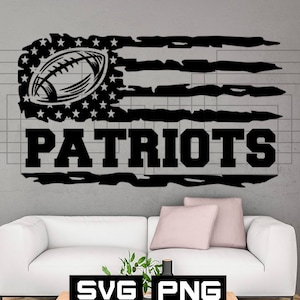 Patriots Football Svg File
