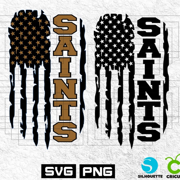 Saints Football Svg File