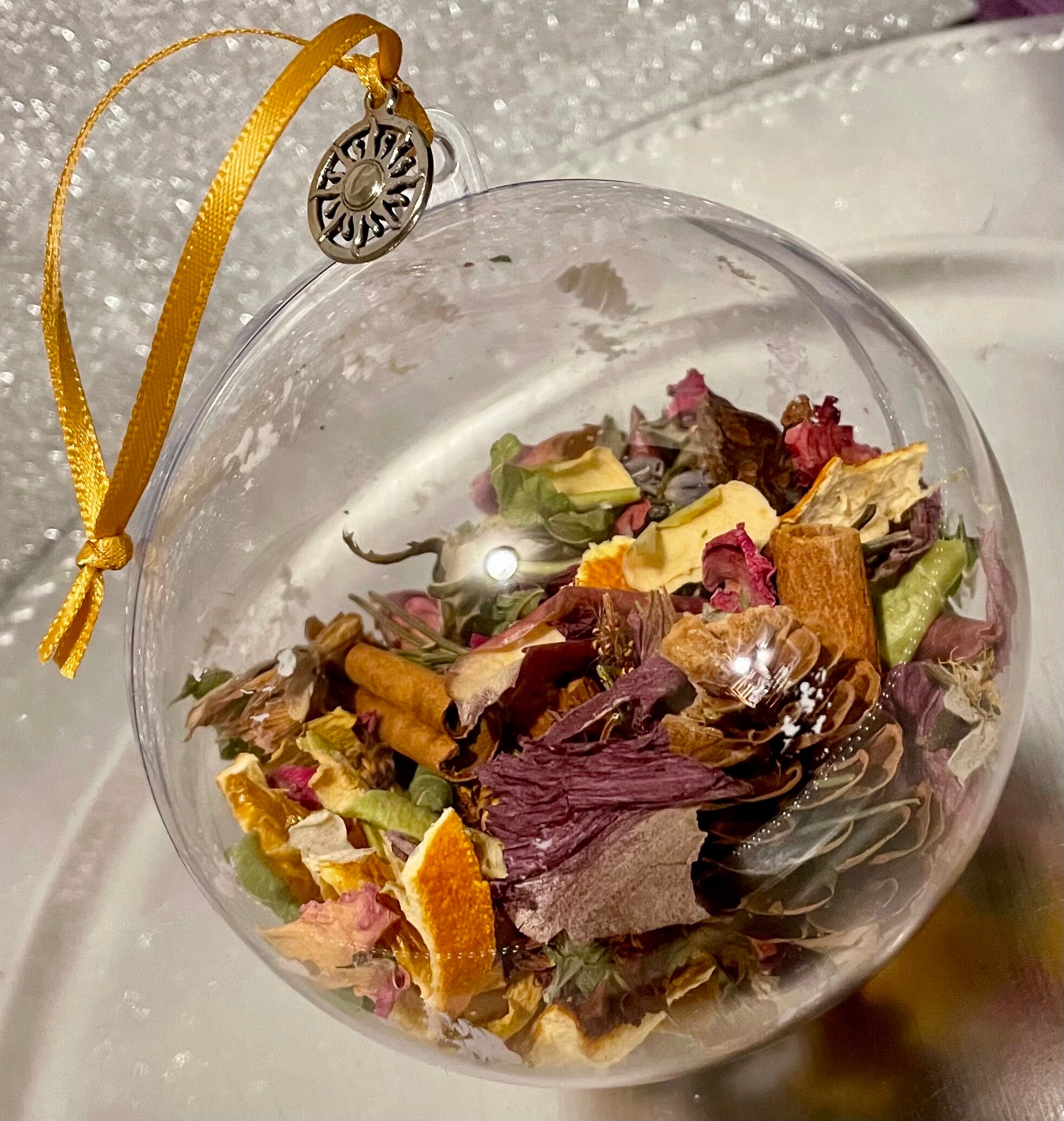 Potpourre Ornament / Seasons Greetings Simmering Potpourri Etsy