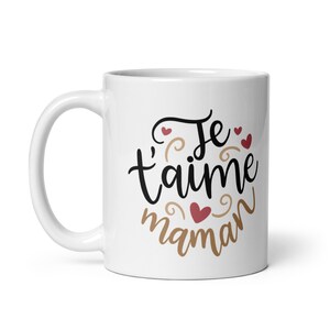 Mug I love you mom, mom gift idea, mother's day gift
