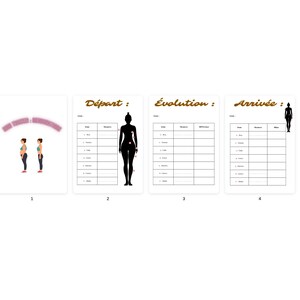 Weight Loss Tracker, Body Measurement, Measurements Tracker, Weight Loss Tracker