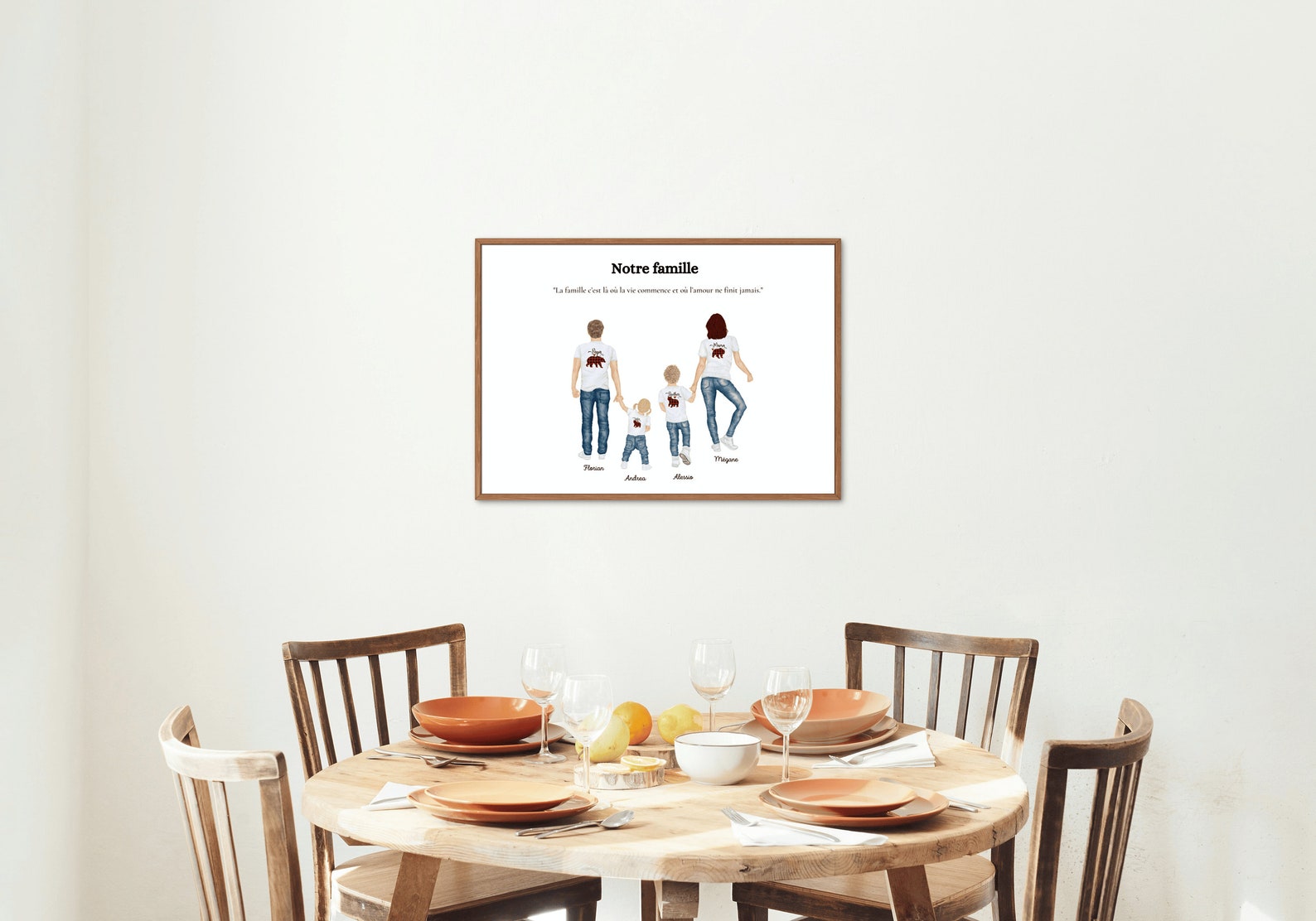 Personalized Family Poster, Original Gift Idea - Etsy
