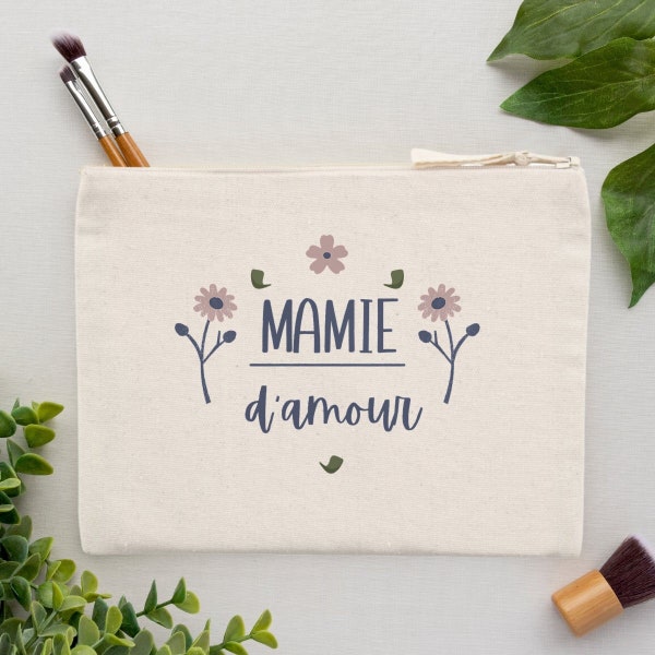 Pochette mamie d'amour, idée cadeau pour mamie