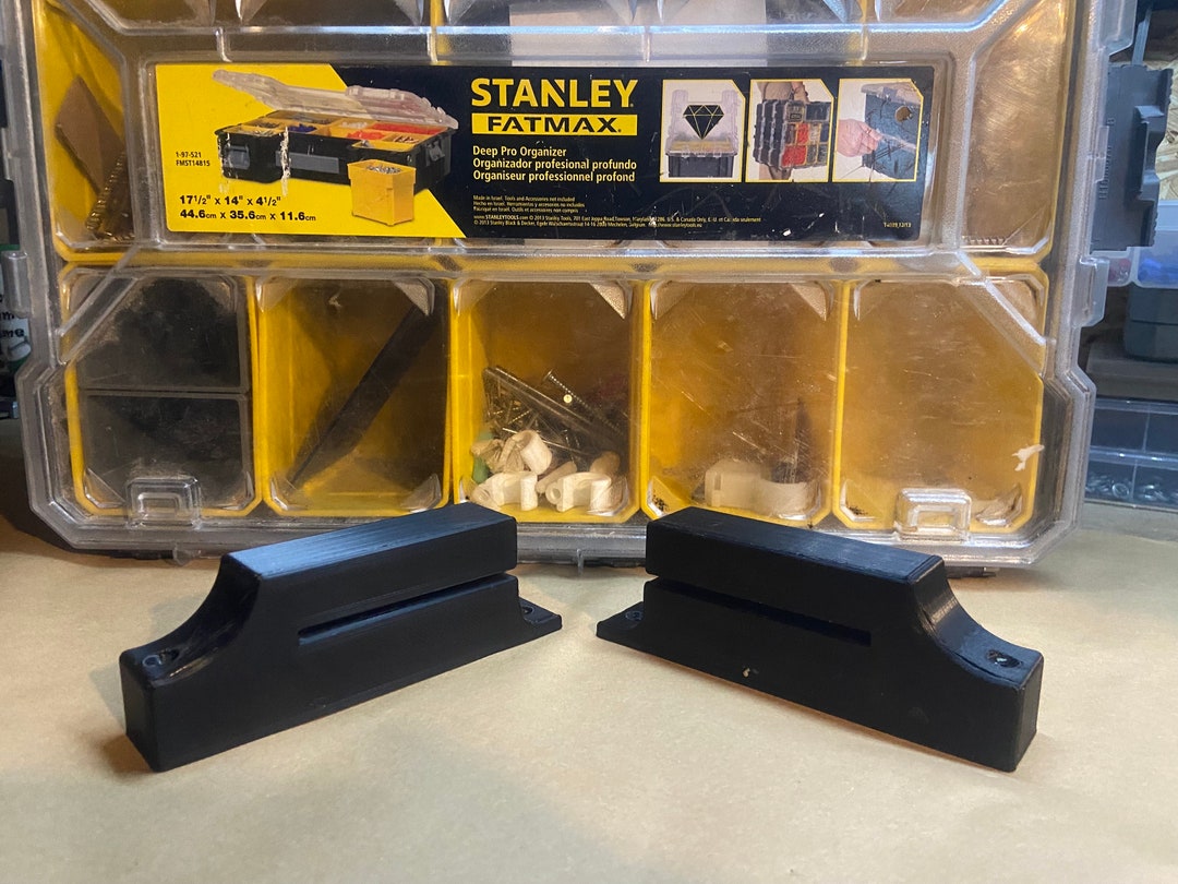 Shadow Foam Fatmax Pro Organiser Inserts [Doppelpack] für DeWalt TSTAK & Stanley Fatmax | Handwerkzeuge, Elektrowerkzeuge & Werkzeugaufbewahrung (30mm, Rot