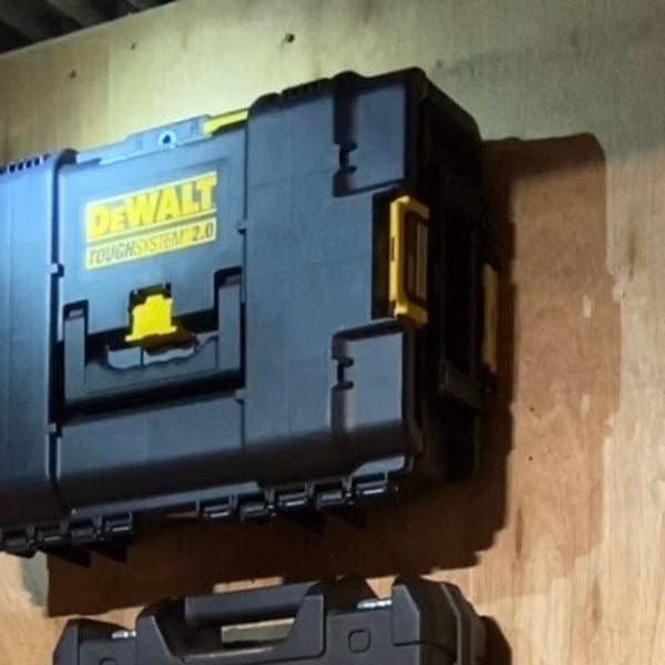 Toughsystem 2.0 dewalt compatible box wall or truck bed mounts