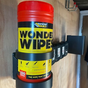 Wonder wipes muurbevestiging, Makita batterijschuif compatibel