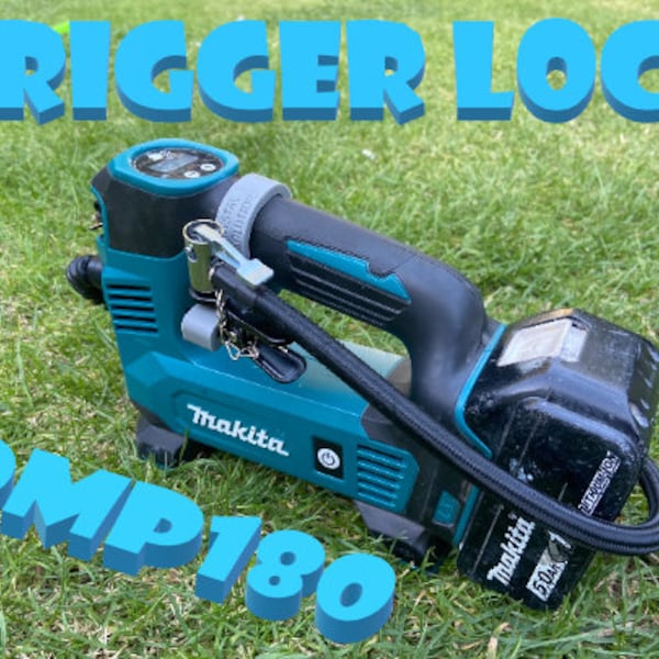 Bloqueo del gatillo para el compresor inflador Makita DMP180, ahora conmutable