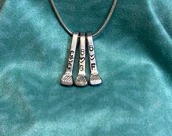 Horseshoe Nail Necklace