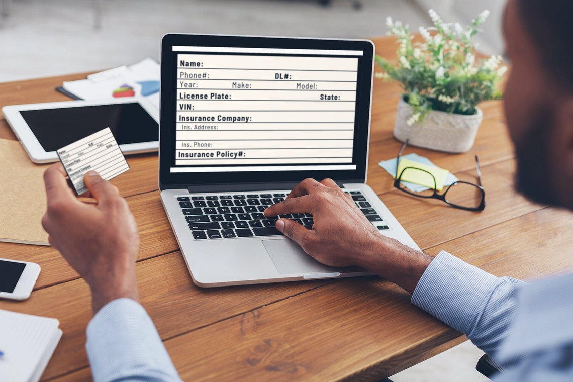 Car Accident Information Exchange Card / Accident Information Card