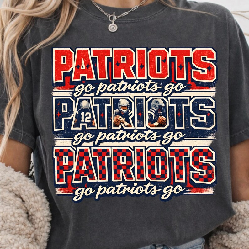 NE Football New England Let's Go sublimation PNG — 300 DPI transparent background, instant digital download