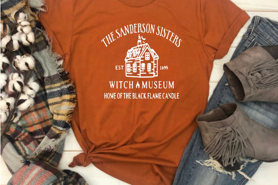 Hocus Pocus Sanderson Sisters Witch Museum Ready to Press Etsy