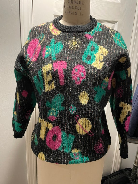 vintage 1980s sweater Gem