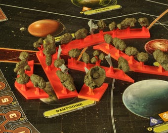 3D Asteroid Belts compatible with Star Wars: Rebellion – An Immersive Visual Upgrade for the Board Game unofficial