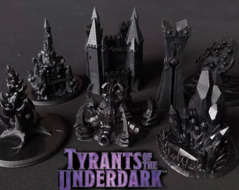 Tyrants of the Underdark upgrade pack. Pack of Underdark cities, castles, locations