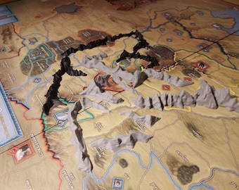 War of the Ring Mountain Set – 3D Printed Premium mountains set