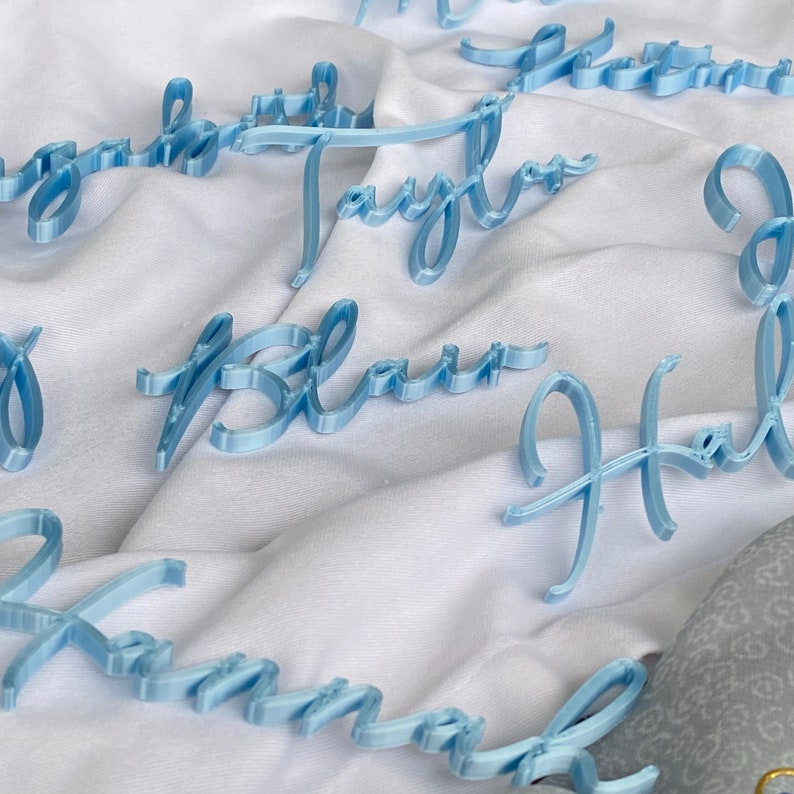 3D Printed Words - Etsy