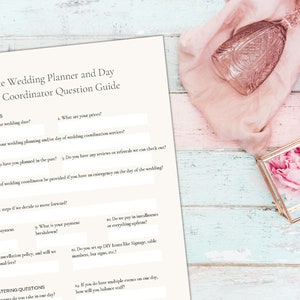 Wedding Vendor Questions Guide | Event Vendor Questions Guide | Wedding ...