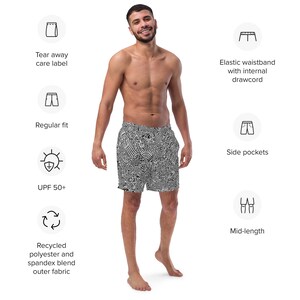 Page Wood Art B&W Bañadores para hombre