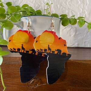 Africa earrings