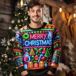 Cute Hello Kitty Christmas Ugly Sweater Funny For Men And Women - Banantees