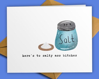 Funny Friendship Humor Note Sassy Coworker Birthday Celebration Adult Snarky Greeting