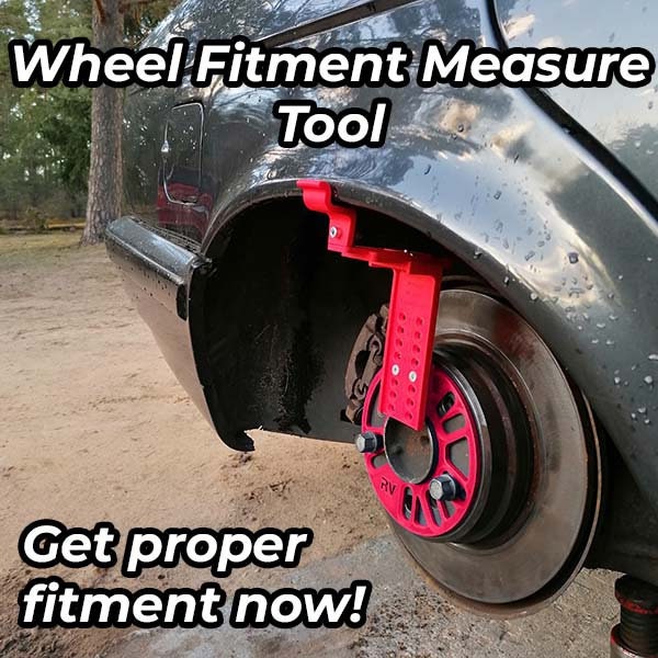 Wheel Fitment Measure Tool for R22