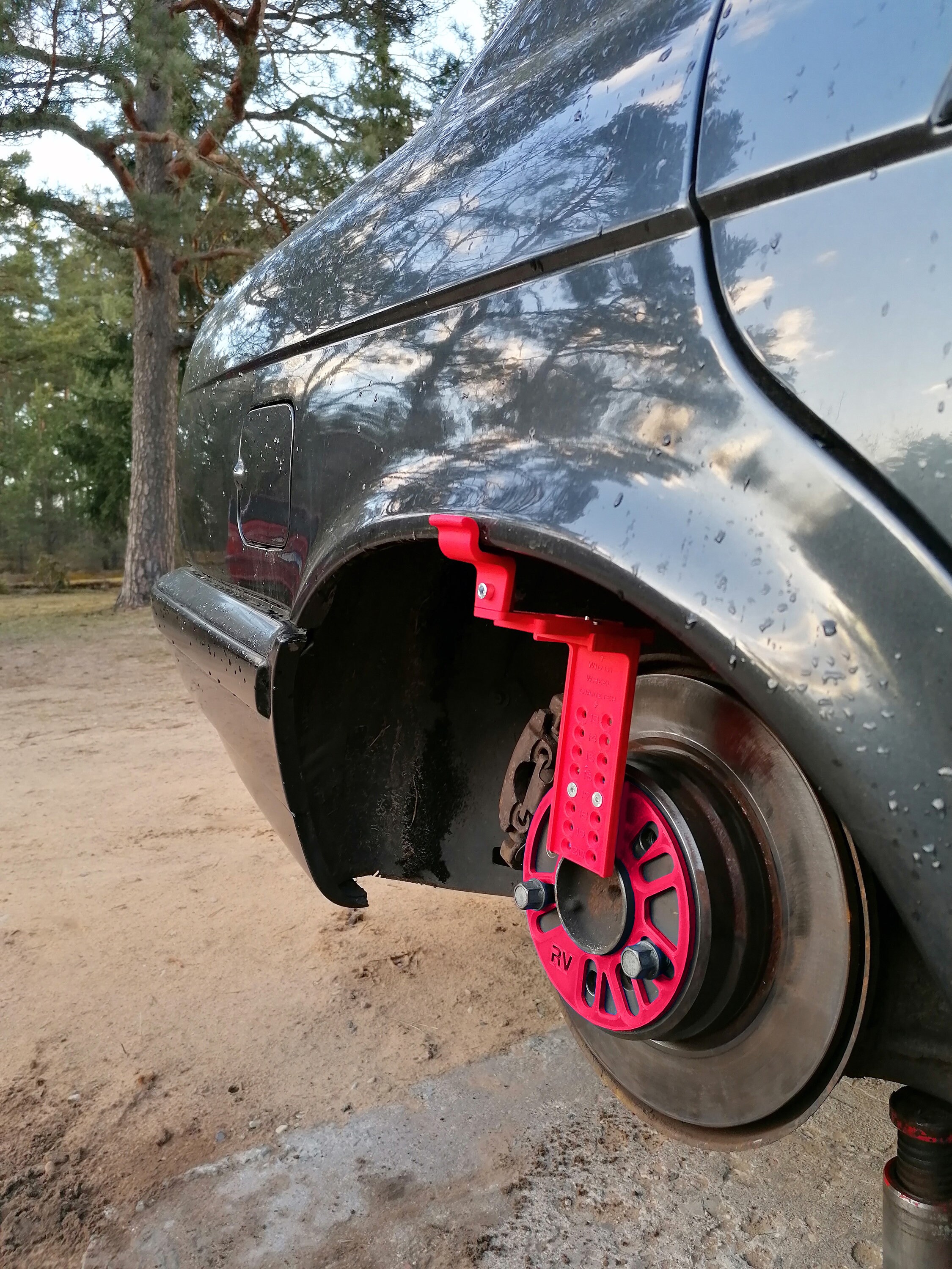 Wheel Fitment Measure Tool Etsy