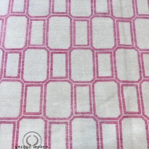 Hand Knotted Wool Oushak Rug: Soft Pink & Ivory Turkish Design