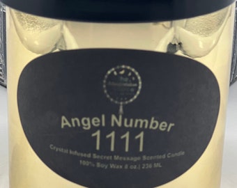 11 11 Angel Number Secret Message Candle