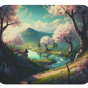 Mousepad - Office Mousepad - Home Office Mousepad - Computer Accessories - Office Decor  - 9&quot; x 8&quot; Rectangular Mouse