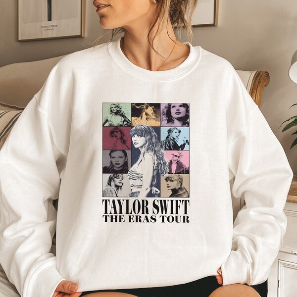 Eras Tour Sweatshirt, Taylor Swift Shirt, Taylor Swift Fan Shirt, Eras Tour Outfit, Midnights Concert Shirt, Taylor Swiftie Merch Shirt