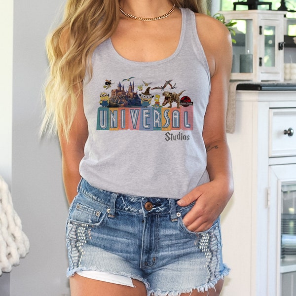 Tank Top Disney Universal Studios Shirt, Universal Studios Trip Shirt, Disney Family Vacation, Universal Orlando Shirt, Disney Family Trip