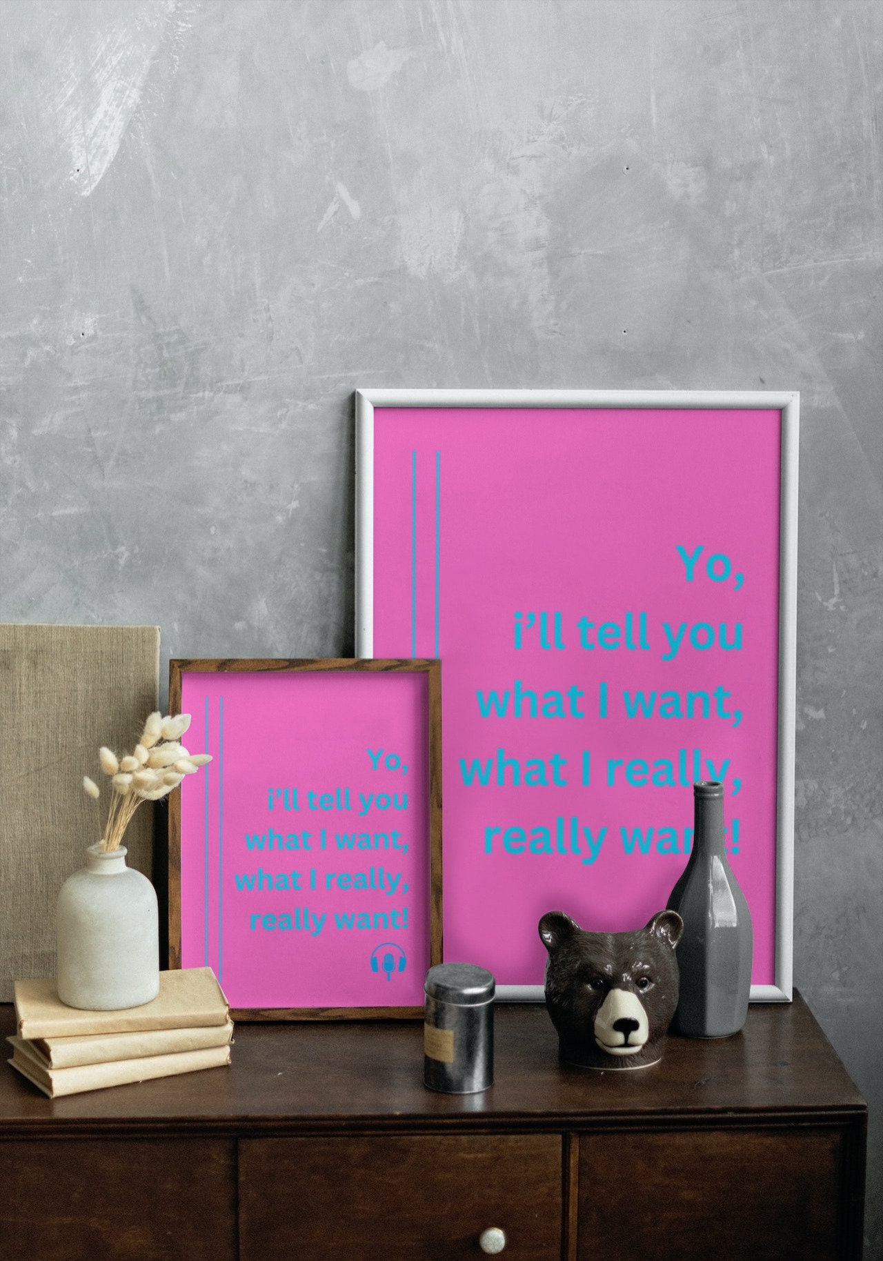 Spice Girls - Wannabe Poster - Our Design - Etsy